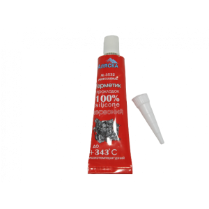 Герметик прокладок   красный +343 C   Аляска   25гр